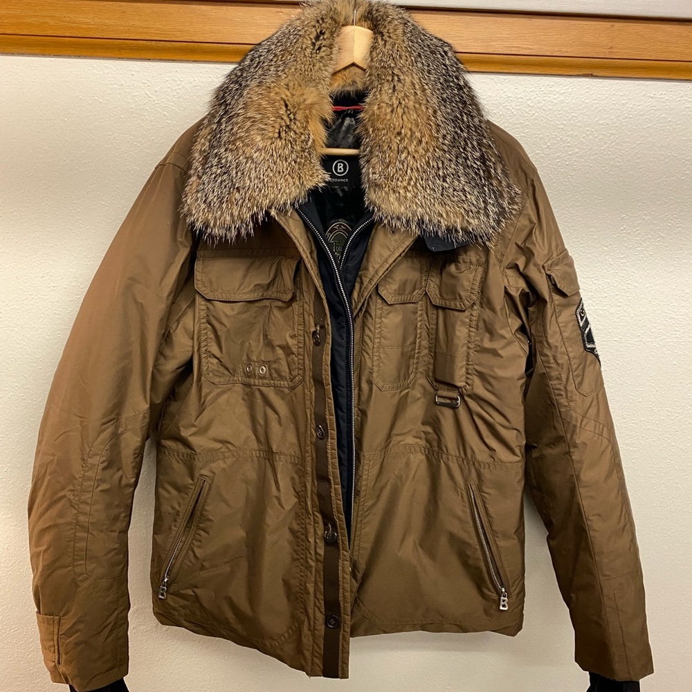 Mens 42 Bogner Ski Jacket Vintage